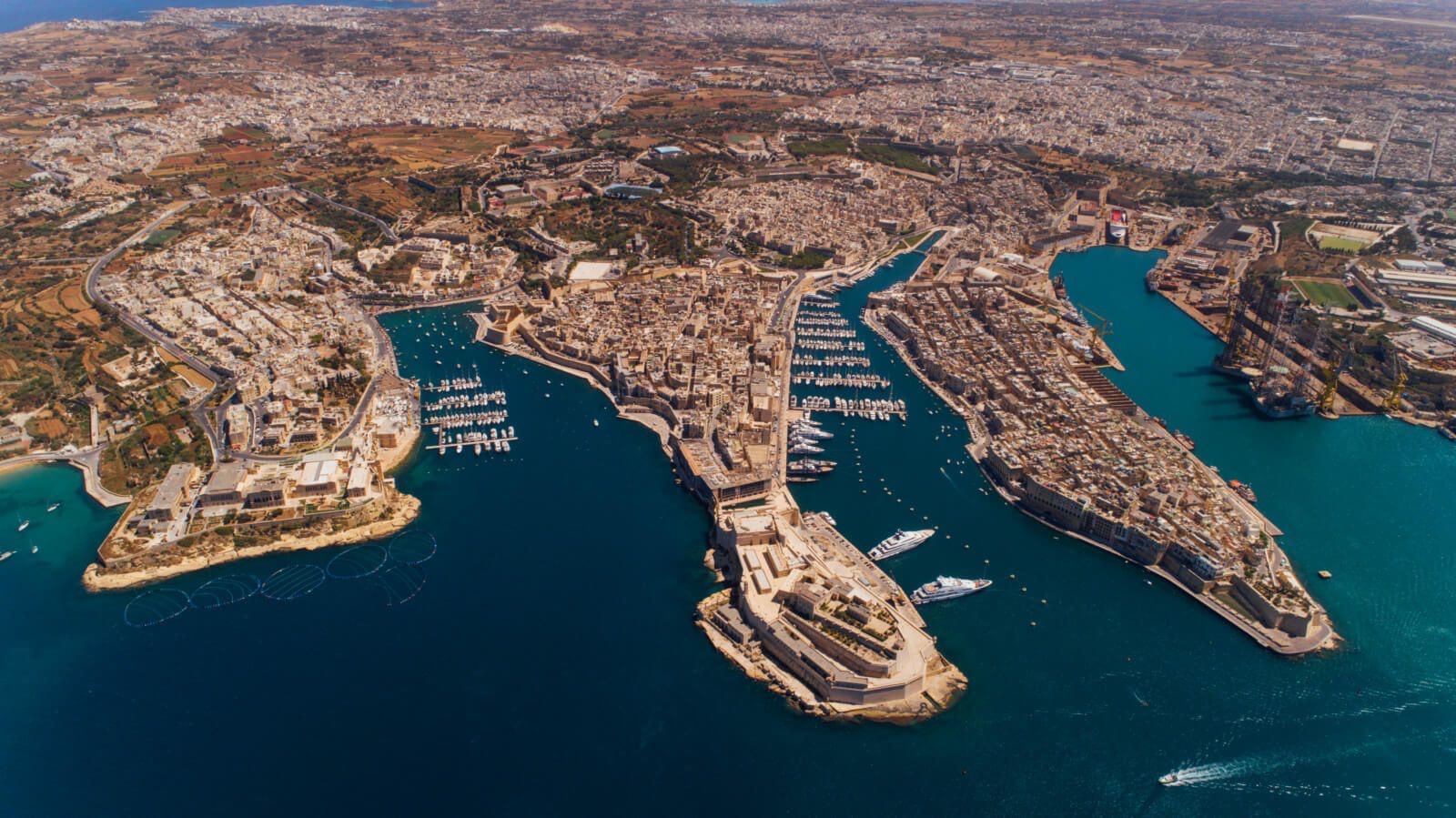 Quels quartiers visiter à La Valette? Les Trois Cités à Malte