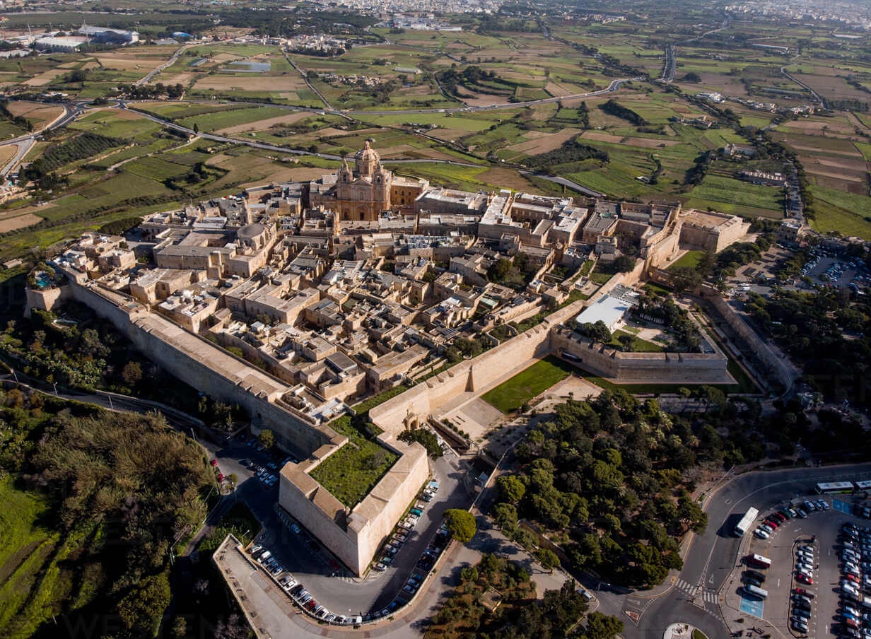 La cité fortifiée médiévale de Mdina à Malte