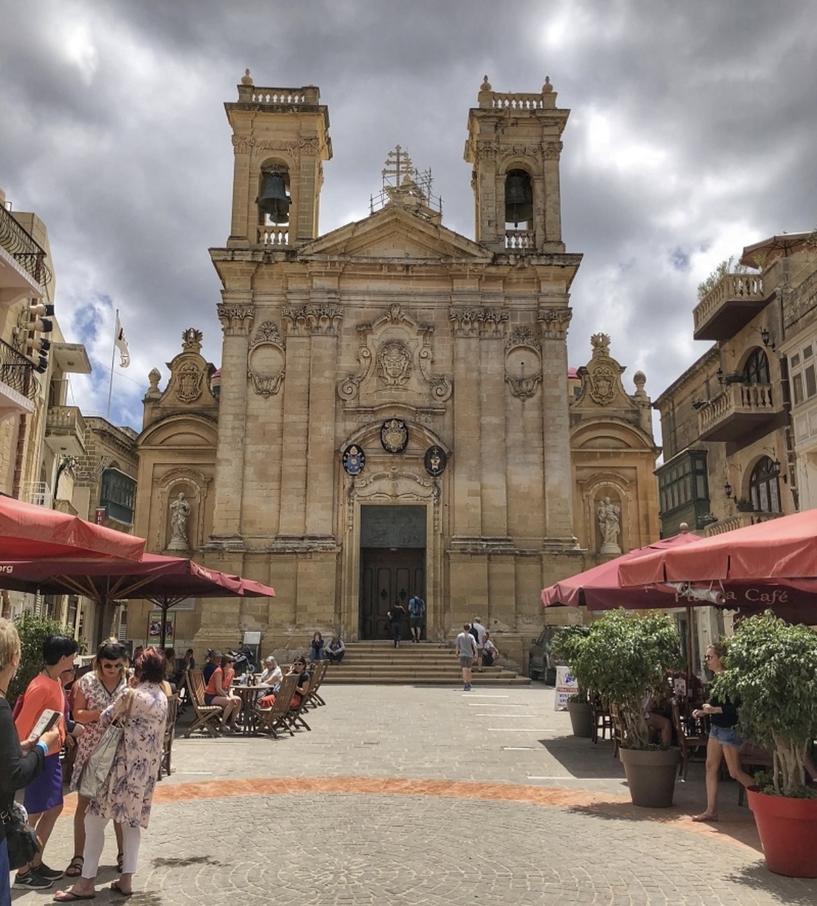 basilique Saint-Georges, ile de Gozo, Malte