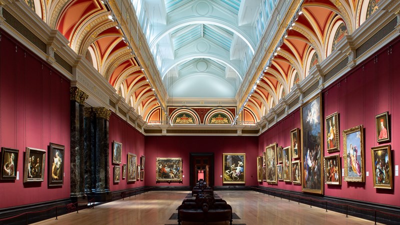 La National Gallery, musée gratuit de Londres