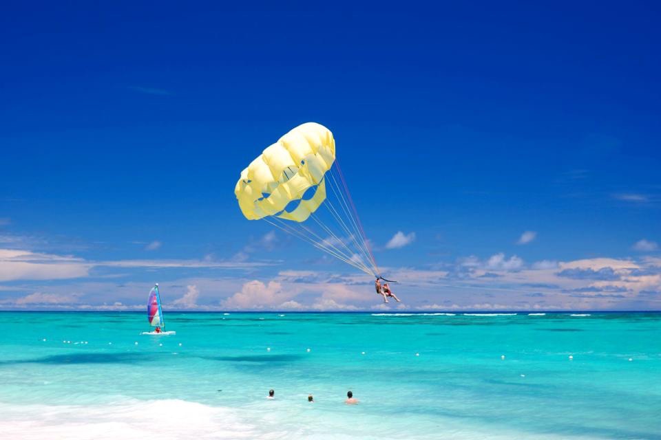 Activité parachute ascensionnel en République dominicaine