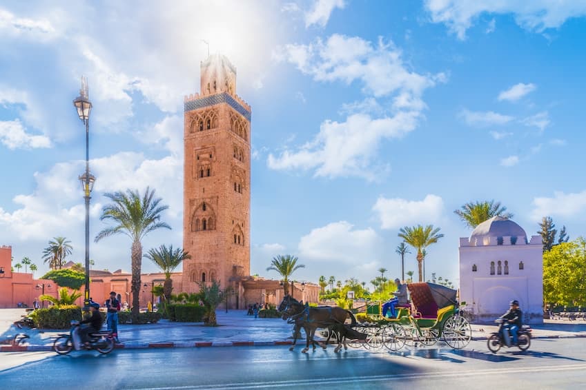 Koutoubia mosquée Maroc Marrakech