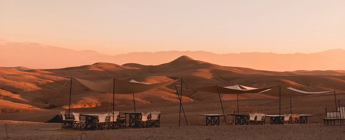 Desert d'Agafay une des meilleures choses à faire à Marrakech