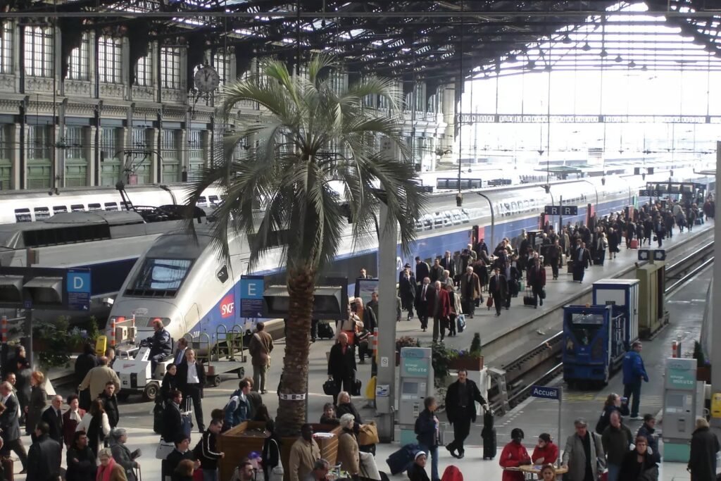Gare de Lyon à Paris, France