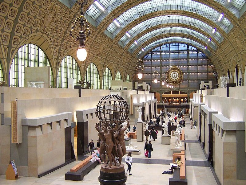 Intérieur du musée d'Orsay, Paris