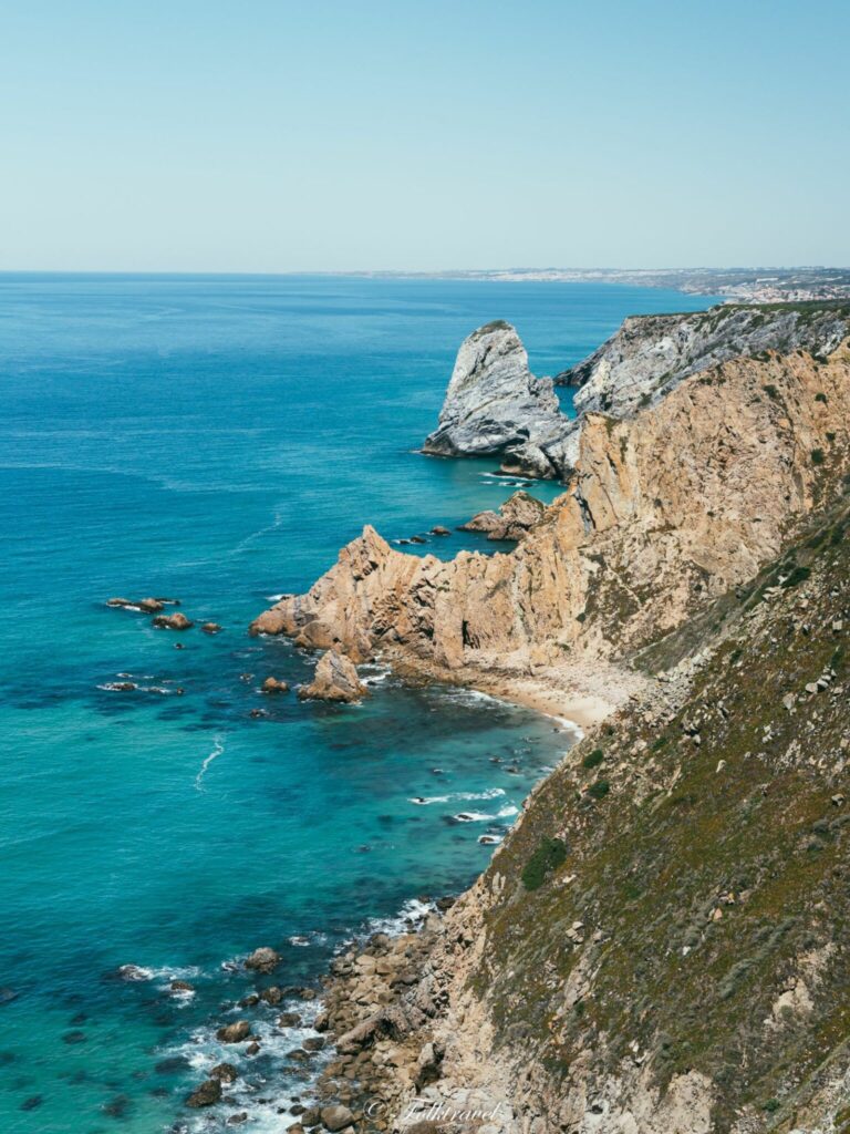 Vue sur la mer a Cabo da Roca, Portugal