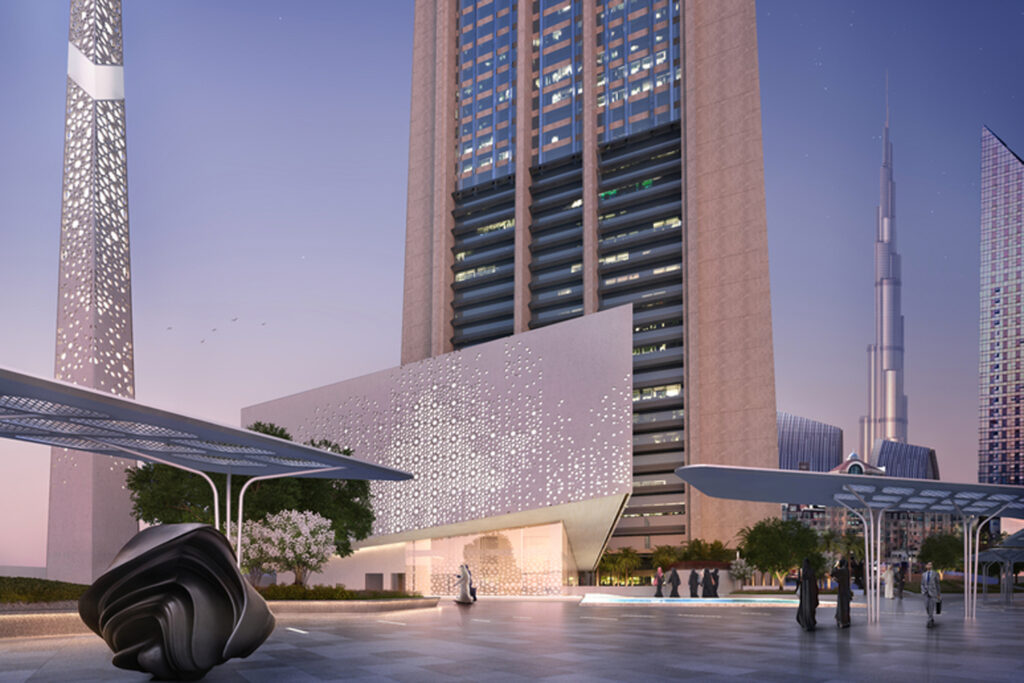 Mosquée de la ville internationale de Dubai (DIFC)