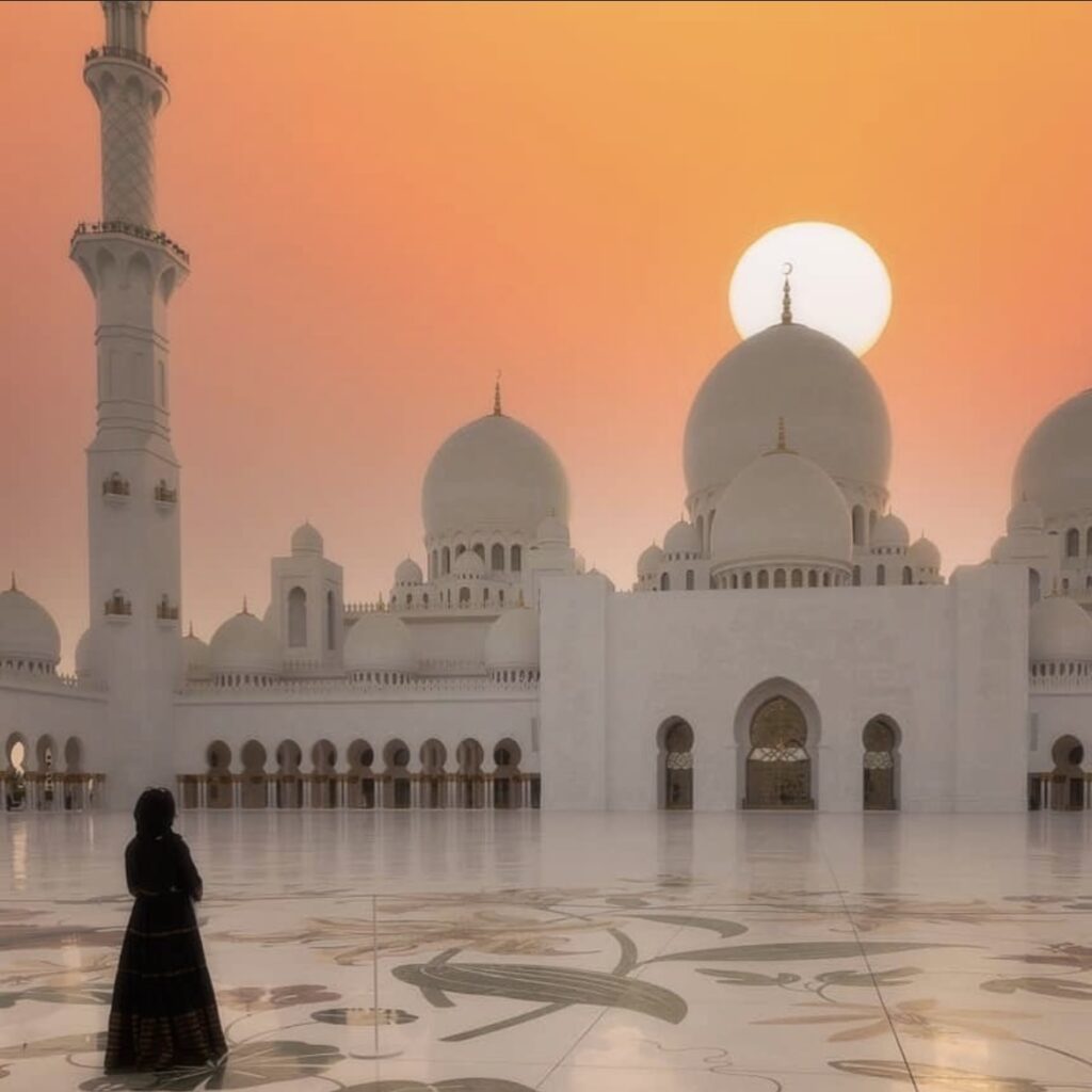 Mosquées de Dubai à voir : Grande Mosquée Sheikh Zayed à Abu Dhabi