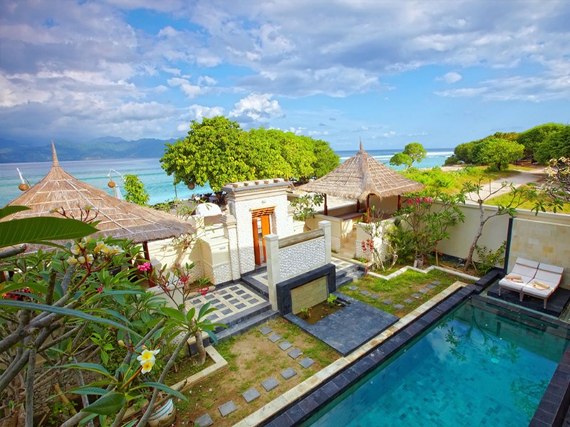 Kokomo Resort, un des meilleurs hôtels des îles Gili