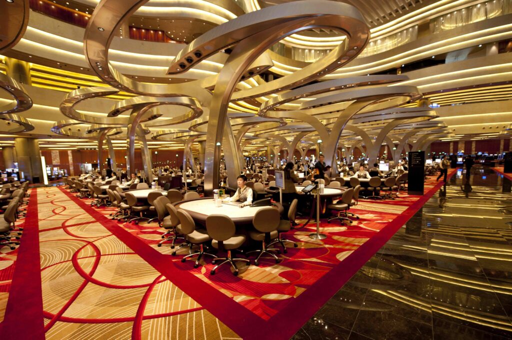 Casino à l'hôtel Marina Bay Sands à Singapour