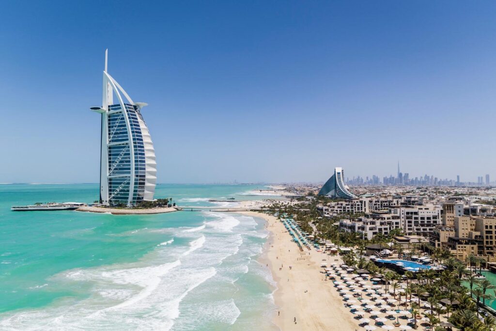 Activités gratuites à Dubai : La plage de Jumeirah à Dubai