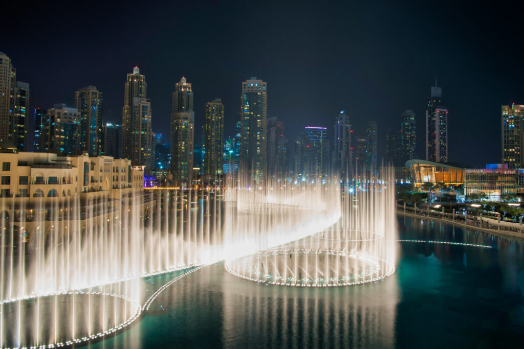 Activités gratuites à Dubai : Spectacle des fontaines de Dubai