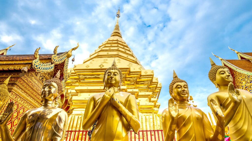 Wat Phra That Doi Suthep (Chiang Mai) en Thailande